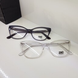 عینک طبی کائوچو زنانه گربه ای برند ZINO کیفیت اصلی 