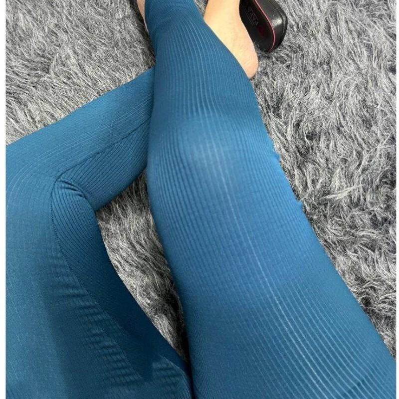 لگ ورزشی زنانه شاین کبریتی کمرگنی رنگ آبی در سایزبندی متنوع