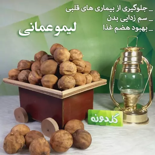 لیمو عمانی با کیفیت و درجه 1 - 250 گرم