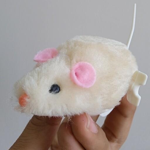  اسباب بازی موش کوکی وارداتی موش کوکی عروسک موش کوکی اسباب بازی آموزشی و سرگرمی موش صورتی موش کرمی موش خاکستری موش متحرک