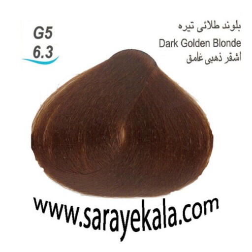 رنگ مو آرکیا (Arkia) G5 بلوند طلایی تیره 