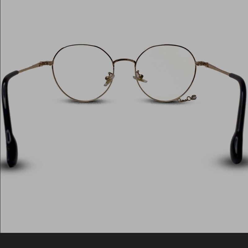 حراج عینک طبی اسپرت مشکی طلایی برند b123 dior