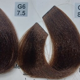 رنگ موی 100میل کاترومر حاوی کراتین و ضد حساسیت شماره G6 بلوند طلایی متوسط7.5