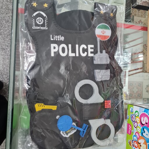 اسباب بازی جلیقه پلیس با وسایل خاص