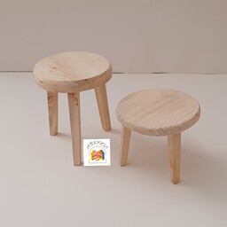 میز 3 پایه چوبی مناسب بازی