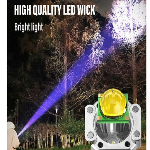 چراغ قوه دستی 8کاره مدل LED TORCH