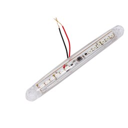 LED فلاشر پلیسی خطی 12V آبی-قرمز