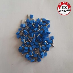 وایرشو دوبل روکشدار سایز 0.75 آبی (TE7508)  بسته 100 عددی