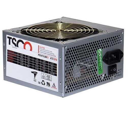 منبع تغذیه( پاور ) کامپیوتر تسکو مدل  TSCO Power  TP 570