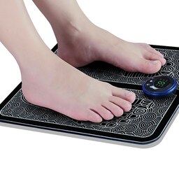 ماساژور پا هوشمند مشکی پارچه ای EMS FOOT MASSAGER