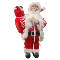 عروسک بابانوئل ارتفاع 30 سانتی متر کد  12