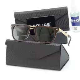 عینک آفتابی خلبانی پلیس POLICE S8748 UV400 POLARIZED