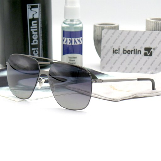 عینک آفتابی خلبانی تیتانیومی آیس برلین ic Berlin M9903 UV400 POLARIZED 