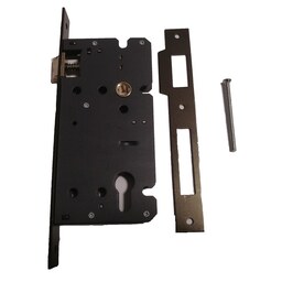 قفل پهن سوییچی 8.5 سانت -آکس (فاصله)60 مناسب دستگیره ی دوتیکه و پلاک