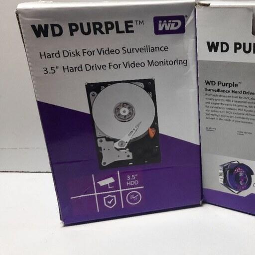 هارد اینترنال وسترن دیجیتال بنفش 500 گیگ Western digital purple اصلی