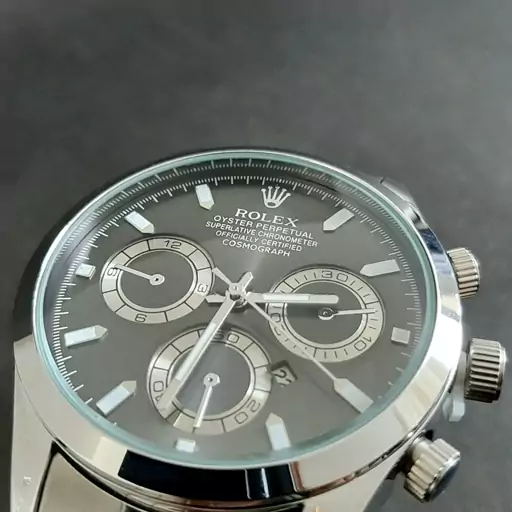 ساعت مچی  رولکس ROLEX زنانه طرح سه موتوره مدل 2363  تقویم دار موتور  ژاپن کیفیت قاب و بندعالی ساعت عبدی 