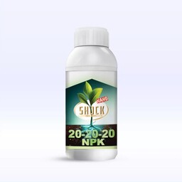  کود سه بیست شوک (202020 )NPK آمریکایی نانو مایع  1 لیتری