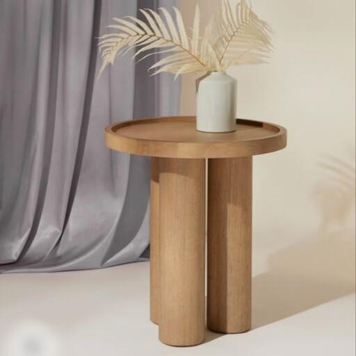 میز عسلی چوبی میز دکوری چوبی میز کنار مبلی چوبی