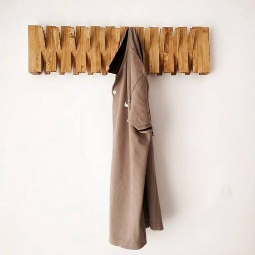 آویز لباس چوبی متحرک طرح پیانوبا کیفیت درجه یک