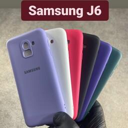 کاور موبایل سیلیکونی سامسونگ Samsung J6 قاب گوشی J 6 و j6 گارد j 6  (ارسال رایگان)