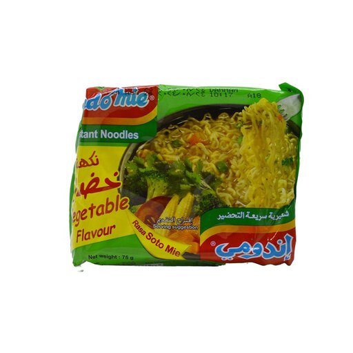 نودل سبزیجات اندومی Indomie مدل Vegetable