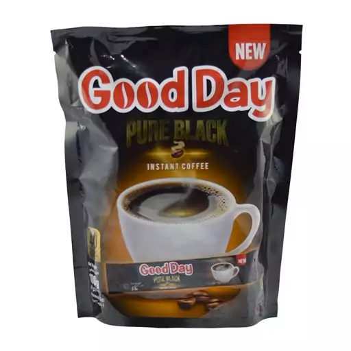 قهوه فوری گود دی Good Day مدل Pure Black 