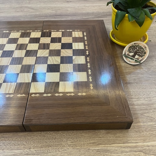 شطرنج چوبی تخته چوبی کد1
