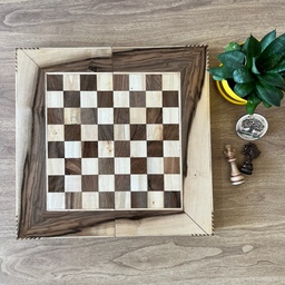 شطرنج چوب گردو تخته چوب گردو مدل سینی