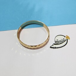 دستبند تک پوش برند Xuping از جنس مس و روکش طلا درجه یک طرح لوزی لوزی شیک و زیبا