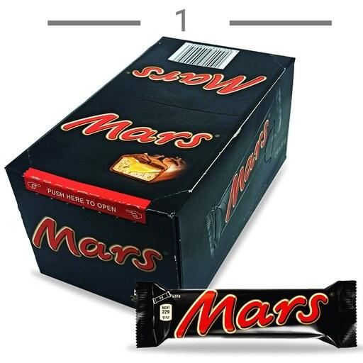 ویفر شکلاتی مارس MARS کاراملی بسته 24 عددی وزن 1224 گرم