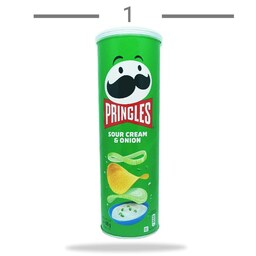 چیپس پرینگلز Pringles با طعم پیاز و خامه ترش 165 گرم
