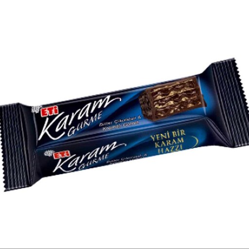 ویفر شکلاتی کارام گورمه اتی Eti karam gurme