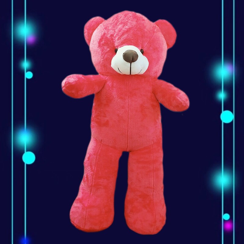 عروسک شاسخین .خرس  پولیشی یک متری قابل سفارش در رنگ بندی و سایزبندی