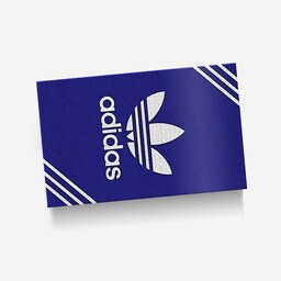 استیکر(برچسب) کارت عابر بانک-طرح adidas- کد4061-سفارشی