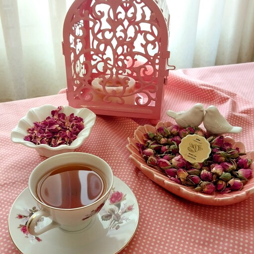 غنچه گل محمدی های زیبا و معطر آدان طعم چای تون رو متفاوت کنید از 900 گرم تا 60 گرم