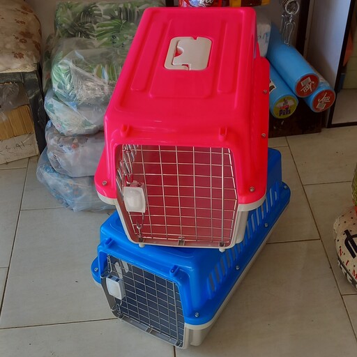باکس حمل سگ و گربه سایز 3 با درب فلزی 