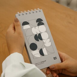 دفترچه یادداشت برنامه ریزی کالک استایل طرح تقویم دار-todolist مدل پلنر کتین روزانه