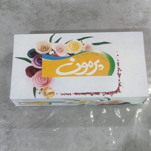 عمده دستمال کاغذی جعبه ای 200برگ(100برگ دولا)،قیمت مصرف کننده17500 تومان،بسته بندی56عددی