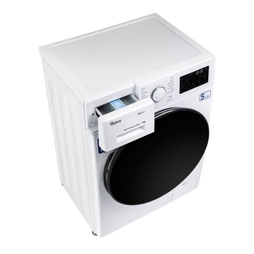 ماشین لباسشویی جی پلاس GWM-L73W سفید 7 کیلویی