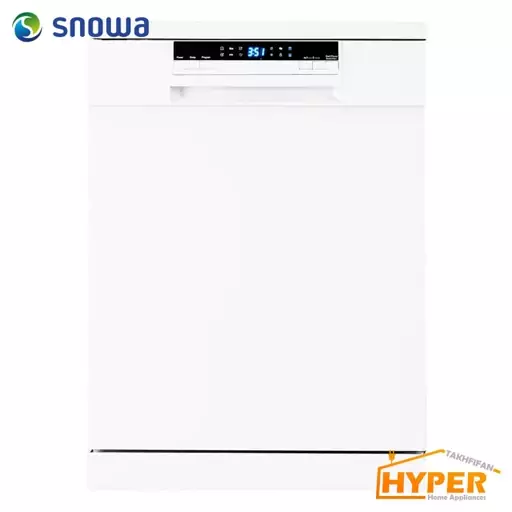 ماشین ظرفشویی اسنوا SDW-246W سفید 14 نفره سری کلین پاور