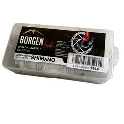 ست هواگیری و روغن ترمز هیدرولیک دوچرخه برند BORGEN