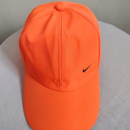 کلاه کپ نایک رنگ فسفری(ارسال رایگان)