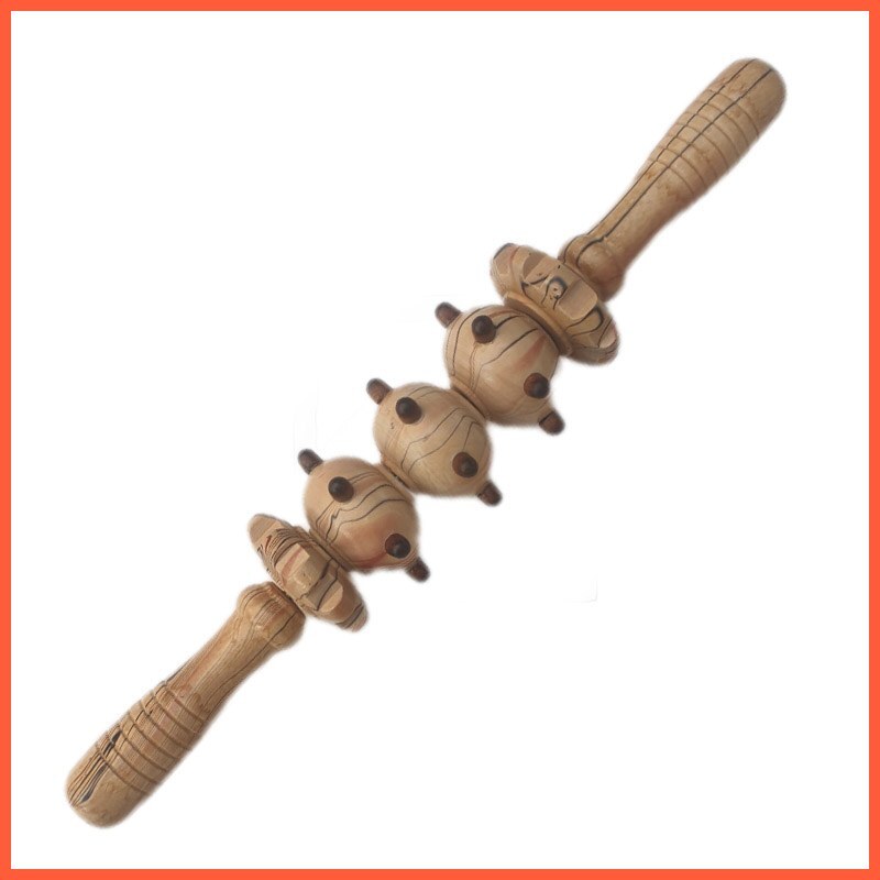 وردنه ماساژ، ماساژور چوبی،ماساژور دستی، ابزار چوبی ماساژ  کد V5