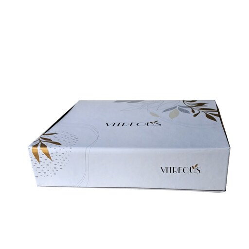 جعبه هدیه ترمه مدل هاردباکس مگنتی طرح ویترئوس  فروشگاه اینترنتی 22-22 یک عدد