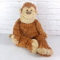 عروسک میمون از برند جلی کت با خز ابریشمی و براق بسیار با کیفیت و زیبا ضد حساسیت شنی قابل شستشو