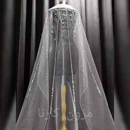تل تور عربی عروس با دون پاشی مروارید فوق العاده شاین 