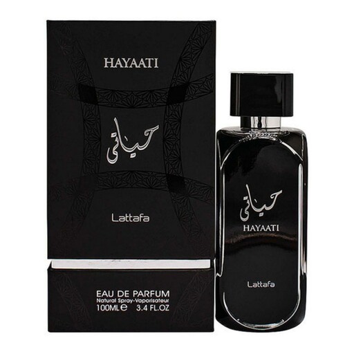 عطر خالص مردانه و زنانه حیاتی مشکی از لطافه HAYAATI، مقدار یک گرم