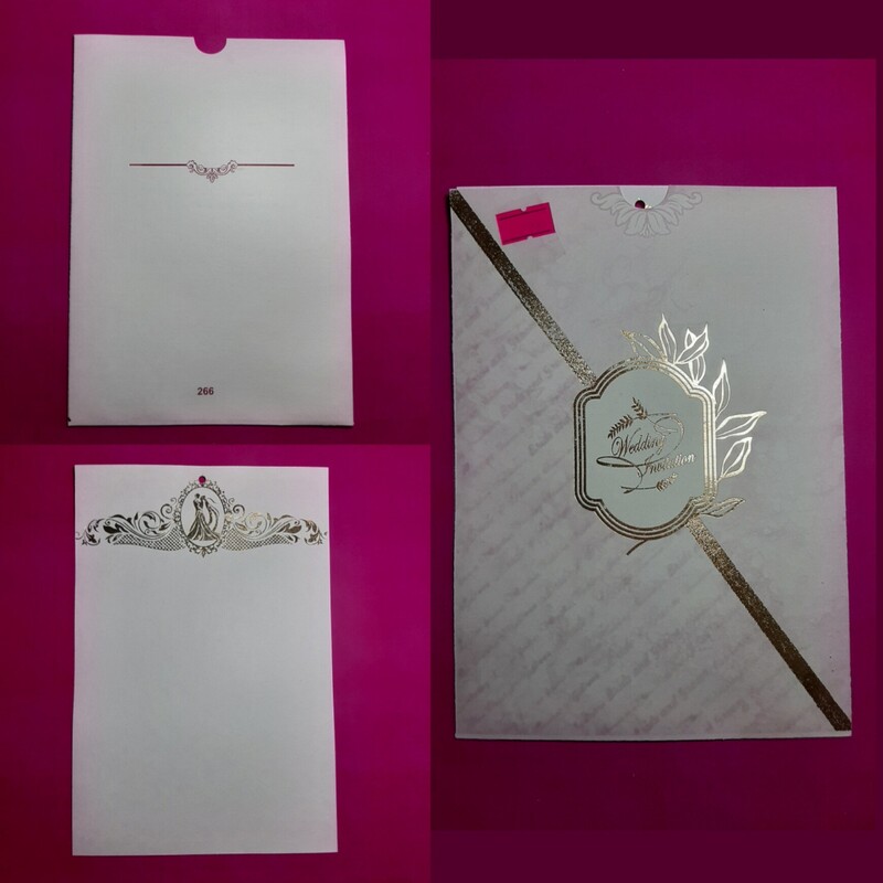 کارت عروسی 100 عددی با چاپ رنگی و کیفیتی بی نظیر طرح کد 26