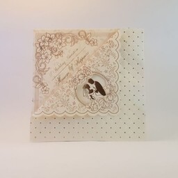 کارت عروسی 100 عددی با چاپ رنگی و کیفیتی بی نظیر طرح کد 190