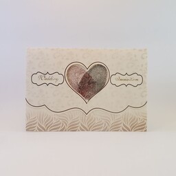 کارت عروسی 100 عددی با چاپ رنگی و کیفیتی بی نظیر طرح کد 198